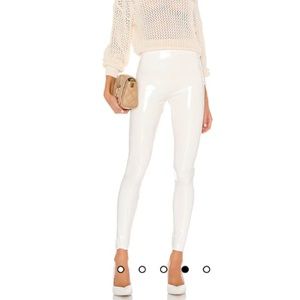 Commando Patent Leggings in White